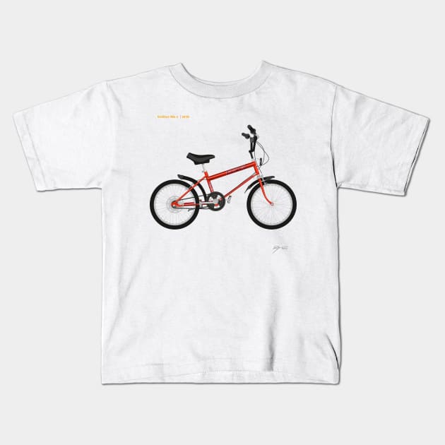 Raleigh Grifter Mk 1 (Red) Kids T-Shirt by Tunstall